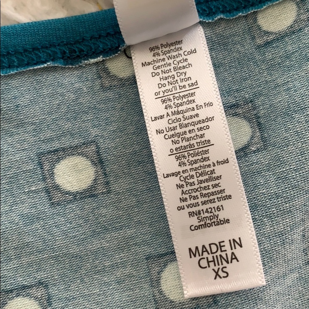 LulaRoe outfit OS leggings and XS Lynnae - Picture 3 of 9